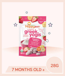Happy Baby Greek Yogis Strawberry Banana 28g
