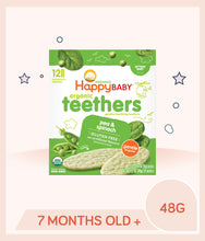 Load image into Gallery viewer, Happy Baby Teethers Pea Spinach 48g
