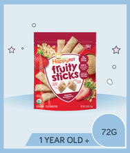 Load image into Gallery viewer, Happy Tot Fruity Sticks Strawberry 72g
