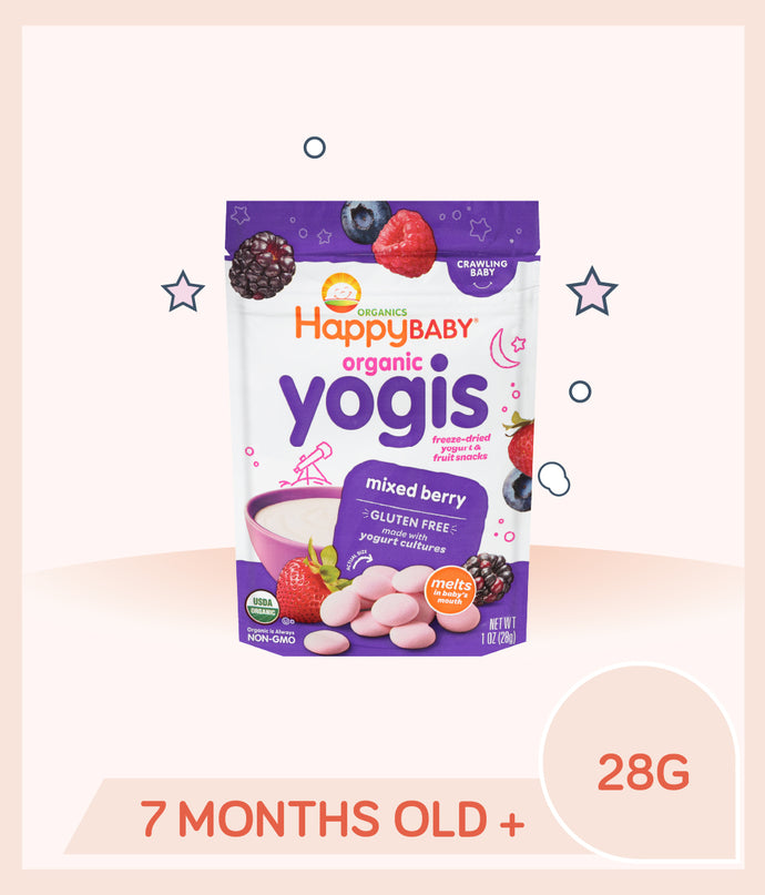 Happy Baby Yogis Mixed Berry 28g
