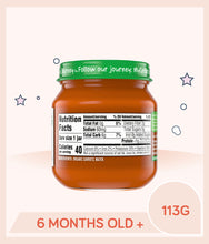 Load image into Gallery viewer, Gerber® Organic Carrot Baby Food 113g Jar
