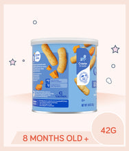 Load image into Gallery viewer, Gerber Lil Crunchies Mild Cheddar 42g Canister
