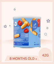 Load image into Gallery viewer, Gerber Lil Crunchies Garden Tomato 42g Canister
