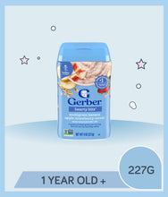 Load image into Gallery viewer, Gerber Hearty Bits Cereal Banana Apple Strawberry Multigrain 227g Container for kids over 1 year old

