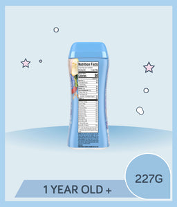 Nutrition facts of Gerber Hearty Bits Cereal Banana Apple Strawberry Multigrain
