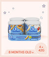 Gerber Veggie Dip/Mild Cheddar Crunchies Value Pack (168g)