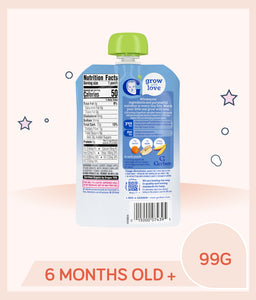 Gerber Organic Carrot Apple Mango 99g Pouch