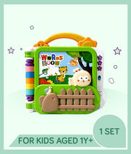 Load image into Gallery viewer, Front view of Electronic Touch And Teach Words Book B
