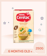 Load image into Gallery viewer, Cerelac Infant Cereal Rice &amp; Chicken 250g Box
