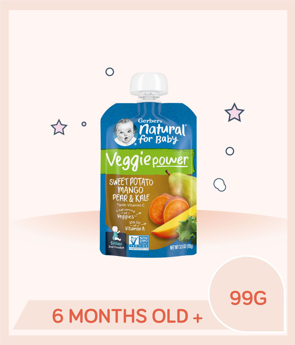 Gerber Natural Sweet Potato Mango Pear Kale