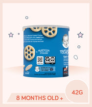 Load image into Gallery viewer, Gerber Teether Wheels Apple Harvest 42g Canister
