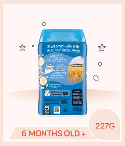 Gerber Fruit & Probiotic Infant Cereal Oatmeal Banana 227g Container