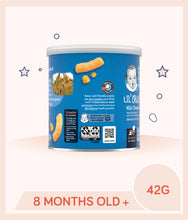Load image into Gallery viewer, Gerber Lil Crunchies Mild Cheddar 42g Canister
