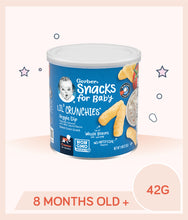 Load image into Gallery viewer, Gerber Lil Crunchies Veggie Dip 42g Canister
