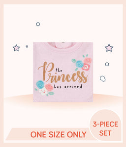 Gerber 3-Pack Girls Princess Bibs