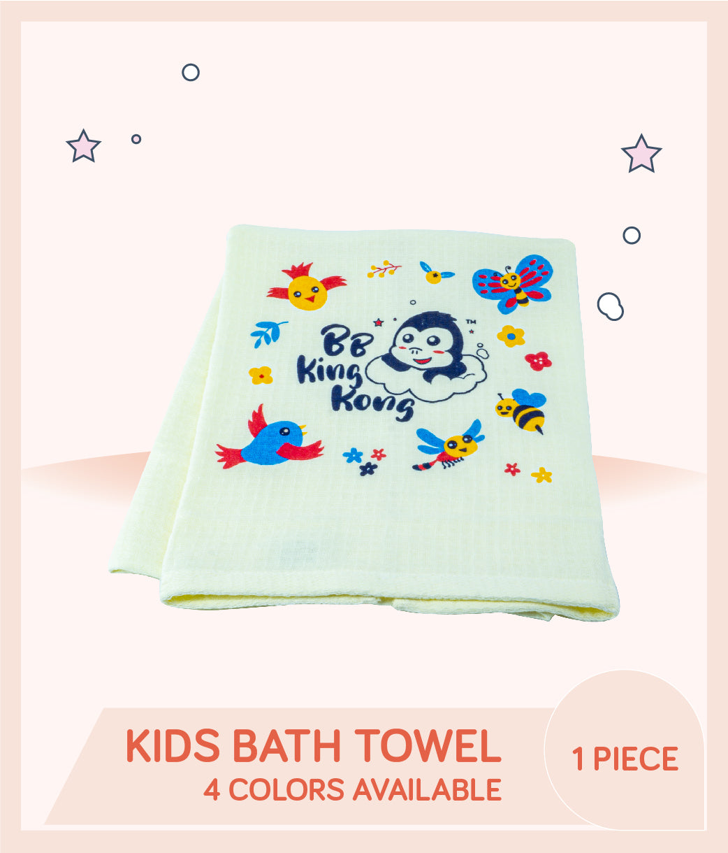 Kids Bath Towel with graphic print