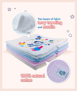Kids Bath Towel with graphic print (Bundle of 4)