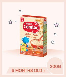 Cerelac Infant Cereal Wheat & Honey 225g Box