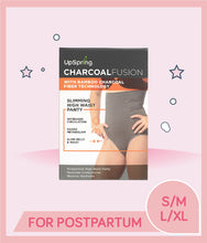 Load image into Gallery viewer, Upspring Charcoal Fusion Belly Slimming High Waist Underwear &amp; Shapewear (Gray)
