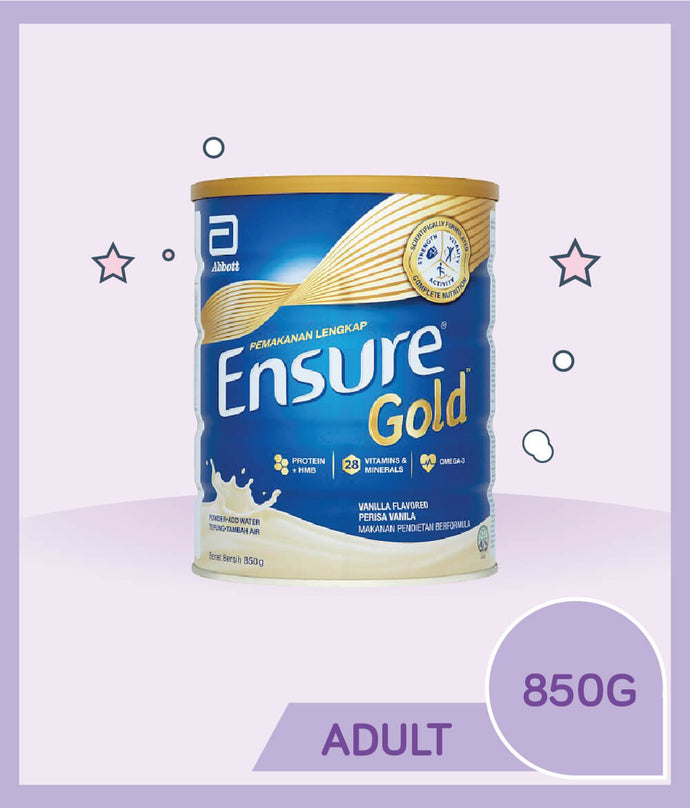 Ensure Gold Vanilla 850g Tin