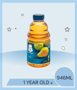 Gerber 100% Pear Juice 946ml Bottle