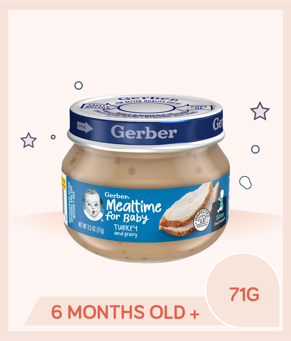 Gerber Turkey & Gravy 71g Jar