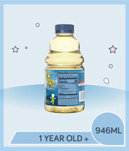 Load image into Gallery viewer, Side packaging view of Gerber Strawberry Kiwi Flavor Water &amp; Fruit Juice 946ml with nutrition facts
