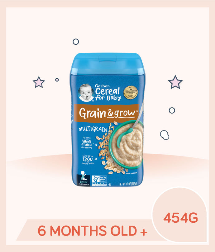 Gerber®  MultiGrain Cereal 454g