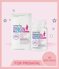 Load image into Gallery viewer, Upspring Prenatal Complete Multivitamin 90 Ct Bottle
