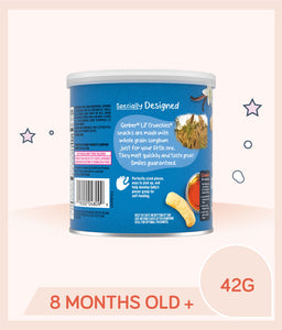 Gerber Lil Crunchies Vanilla Maple 42g Canister