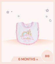 Load image into Gallery viewer, Gerber Girls Princess Castle Terry Bibs
